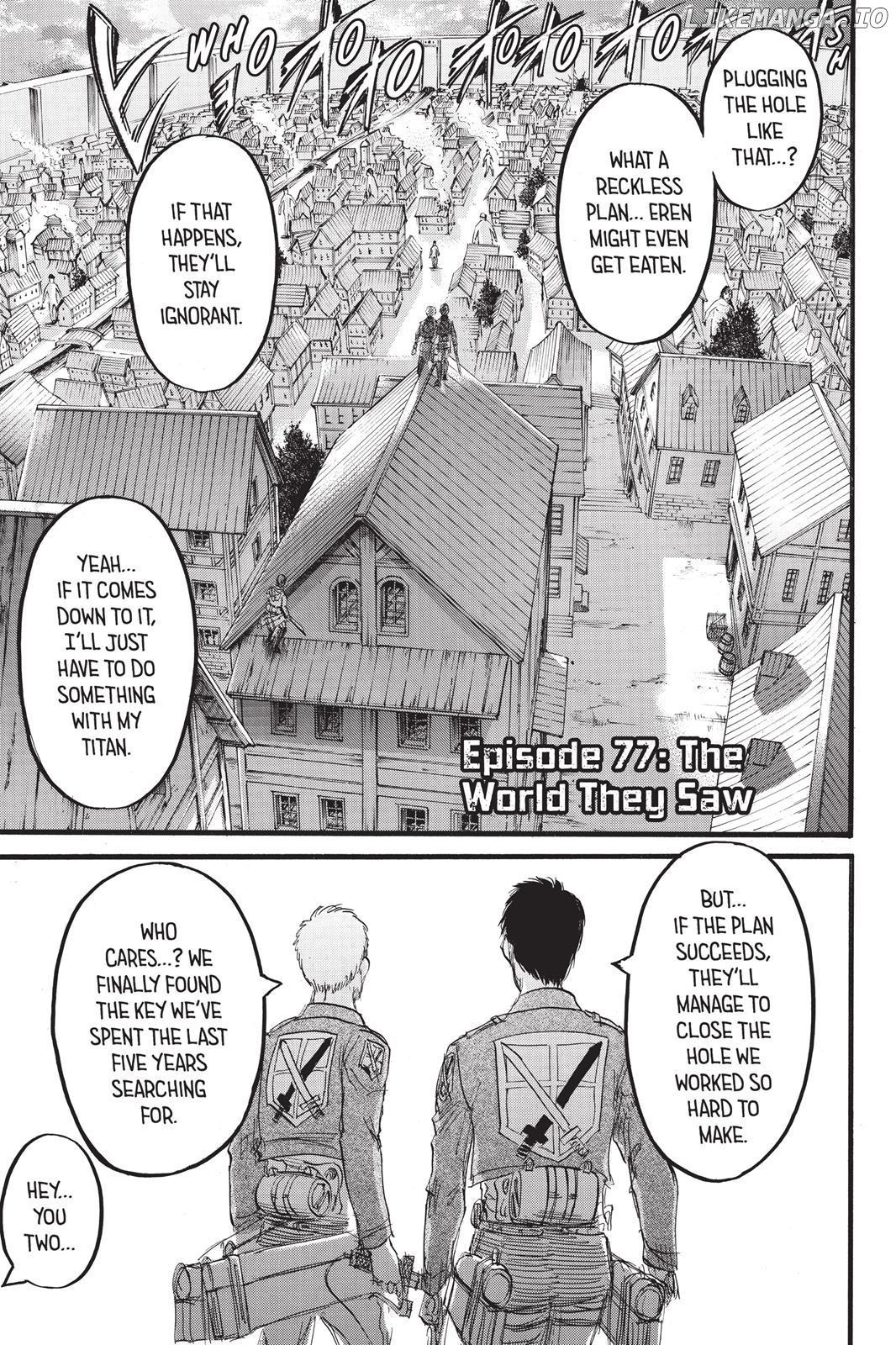 Shingeki no Kyojin, Chapter 77 image 01